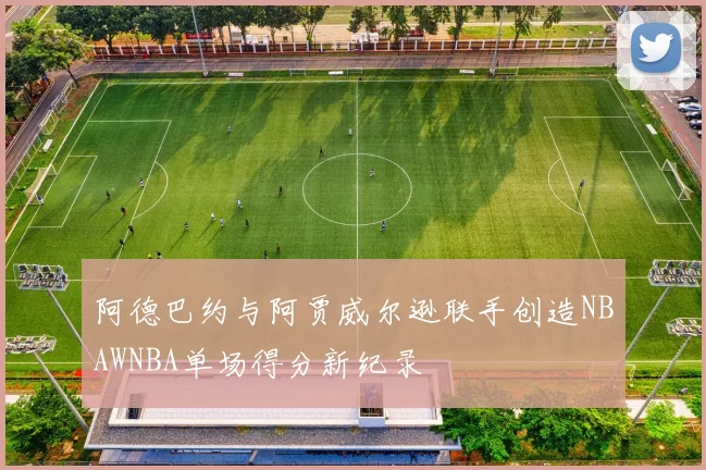 阿德巴约与阿贾威尔逊联手创造NBAWNBA单场得分新纪录